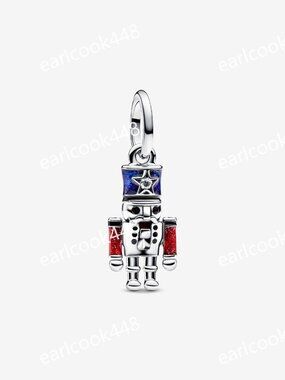 Pandora Moveable Nutcracker Dangle Charm